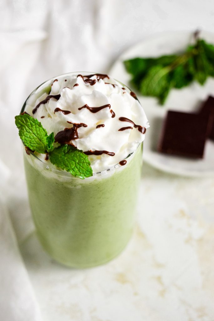 Healthy Shamrock Shake