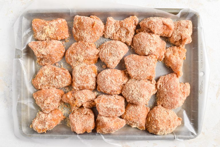 Paleo Chicken Nuggets Process Photo 4