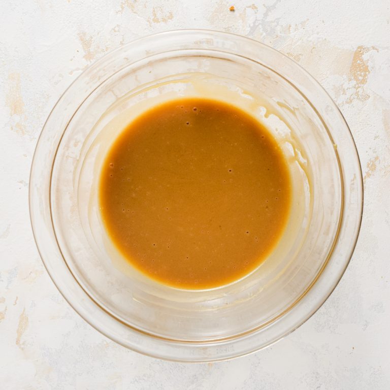 Healthy Honey Mustard Process Photo