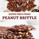 Peanut Brittle Recipe (Gluten-Free & Vegan) pin
