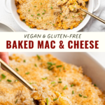 Vegan Baked Mac and Cheese (Gluten-Free & Dairy-Free) pin