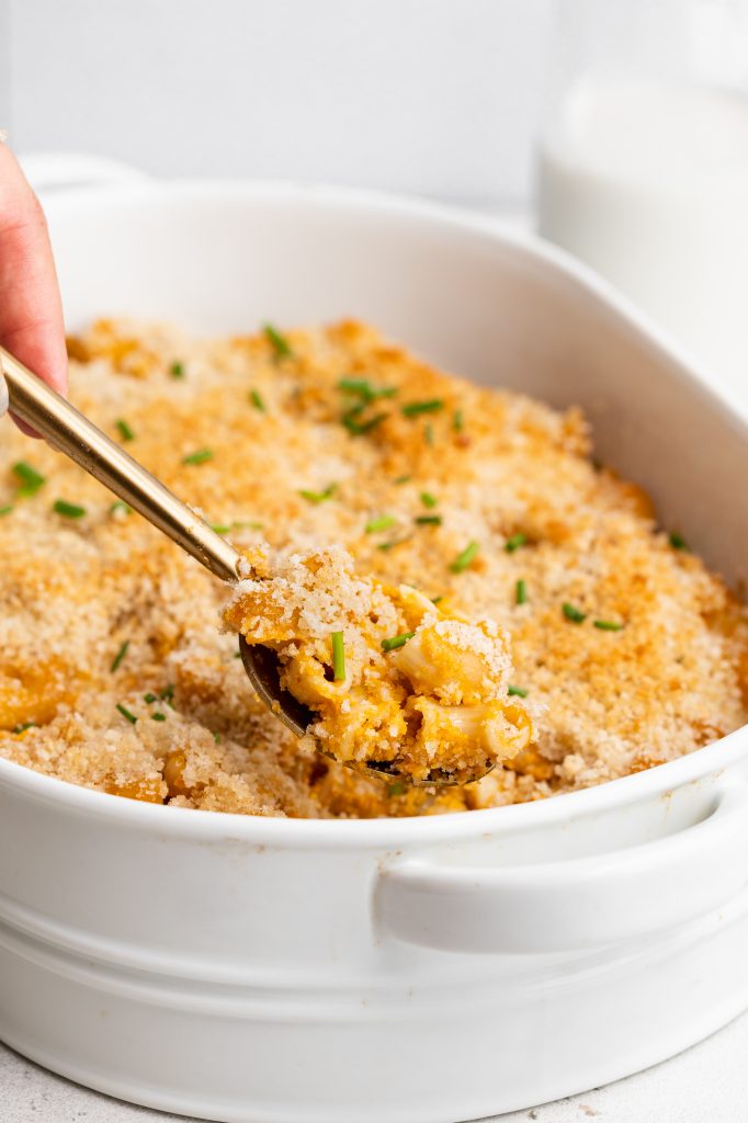 Vegan Baked Mac and Cheese