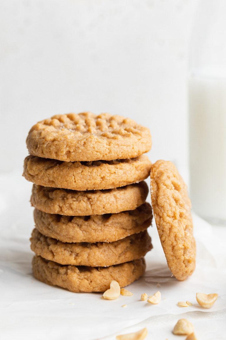 3 ingredient peanut butter cookies