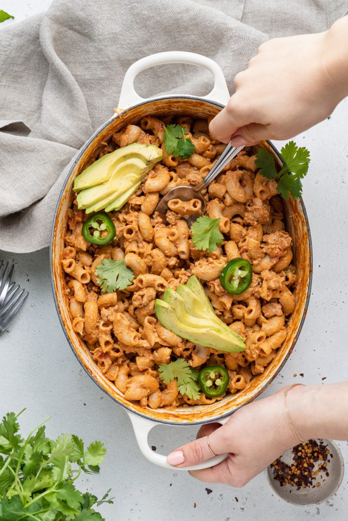 Creamy Taco Pasta