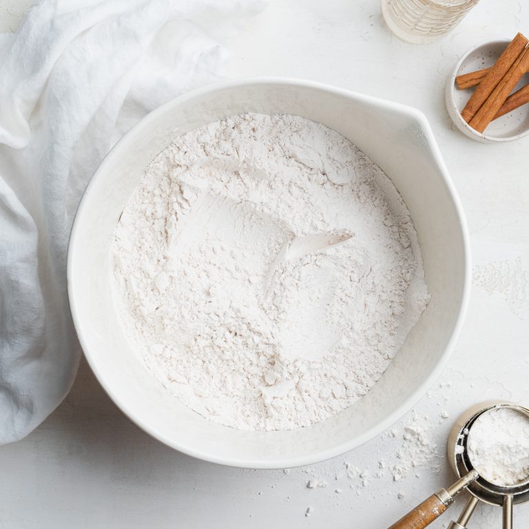 gluten-free coffee cake muffins step 1