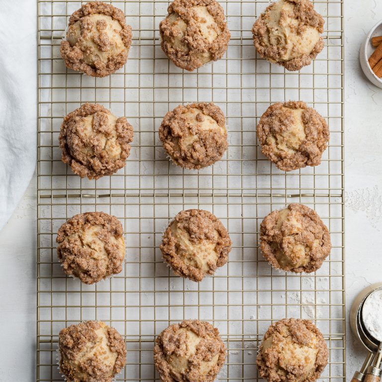 gluten-free coffee cake muffins step 5
