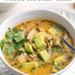 Instant Pot White Chicken Chili pin
