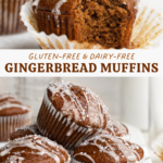 Gluten-Free Gingerbread Muffins pinq