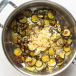 pasta with caramelized zucchini step 4