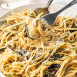 Pasta with Caramelized Zucchini pin