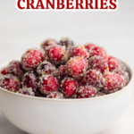 Sugared Cranberries pin