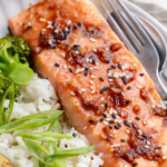 Honey Teriyaki Salmon pin