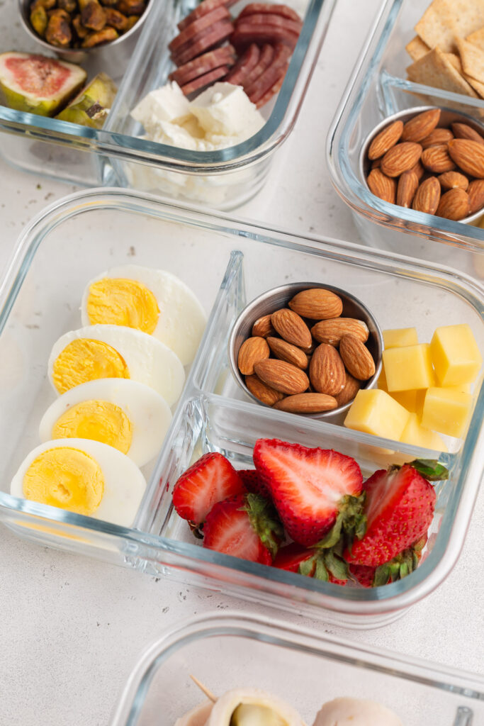 back to basics high protein snack box