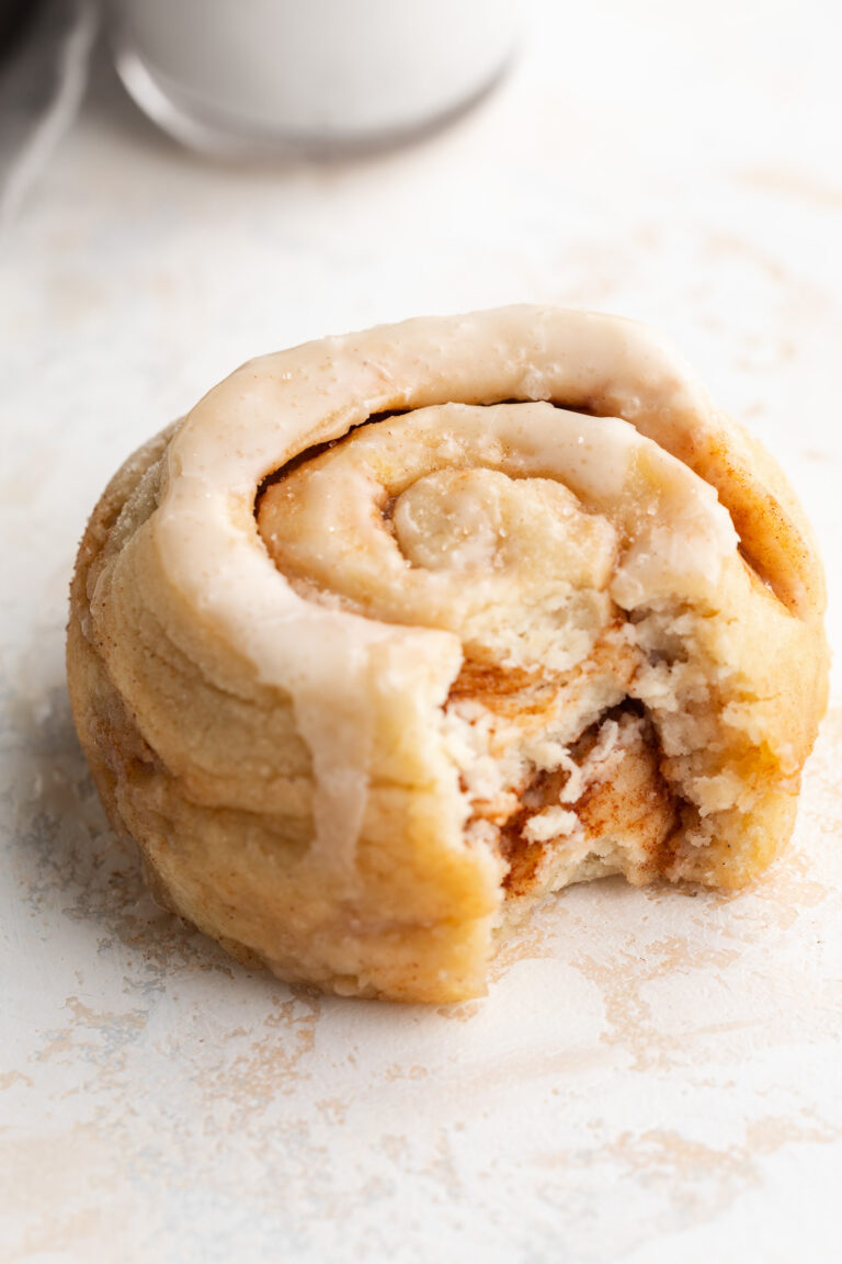 Single Serve Cinnamon Roll (gluten-free!)